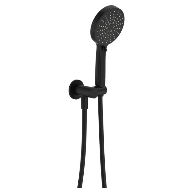 Empire Slim Hand Shower, Round Plate, Matte Black