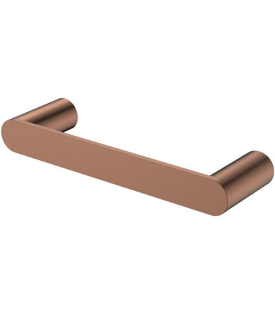 Empire Slim Hand Towel Rail, Brushed Copper