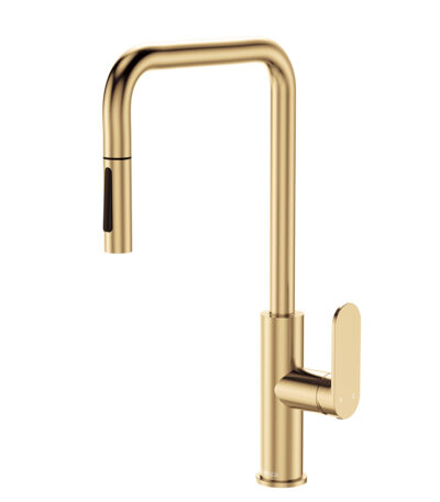 Empire Slim Pull-Out Sink Mixer, Urban Brass