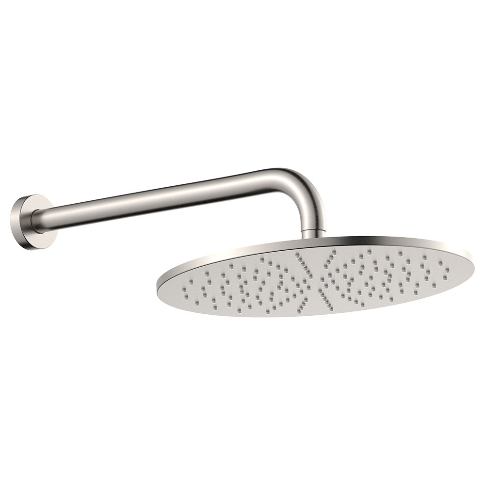 Empire Slim Shower Arm Set, Brushed Nickel