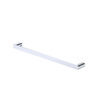 Empire Slim Single Towel Rail, 600mm, Chrome