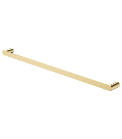 Empire Slim Single Towel Rail, 800mm, Urban Brass