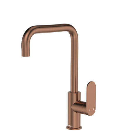 Empire Slim Sink Mixer, Brushed Copper