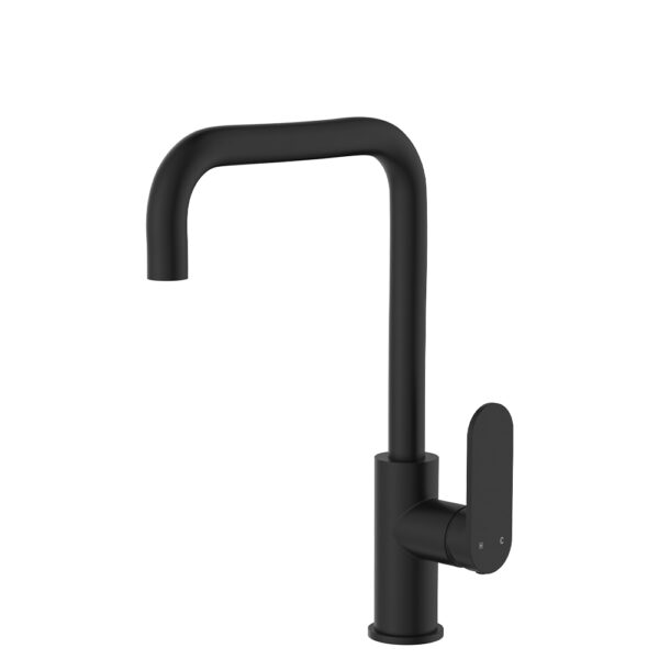Empire Slim Sink Mixer, Matte Black