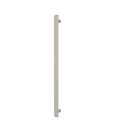 Empire Slim Vertical Heated Towel Rail, 60 x 900mm, Brushed Nickel