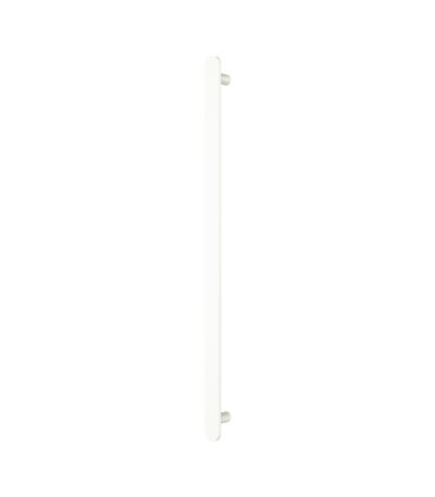 Empire Slim Vertical Heated Towel Rail, 60 x 900mm, Matte White