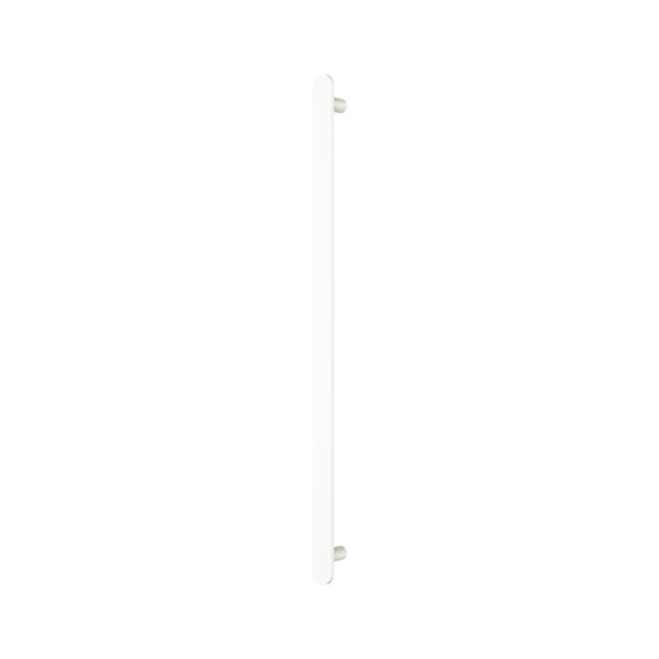 Empire Slim Vertical Heated Towel Rail, 60 x 900mm, Matte White