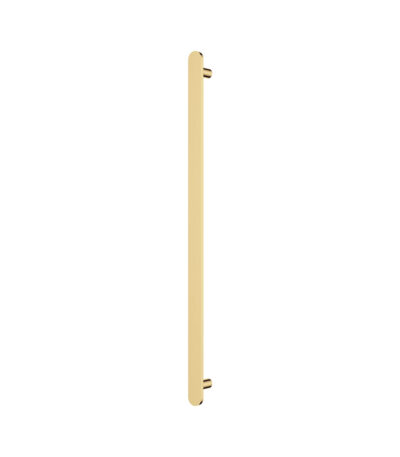 Empire Slim Vertical Heated Towel Rail, 60 x 900mm, Urban Brass