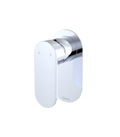 Empire Slim Wall Mixer, Oval Plate, Chrome