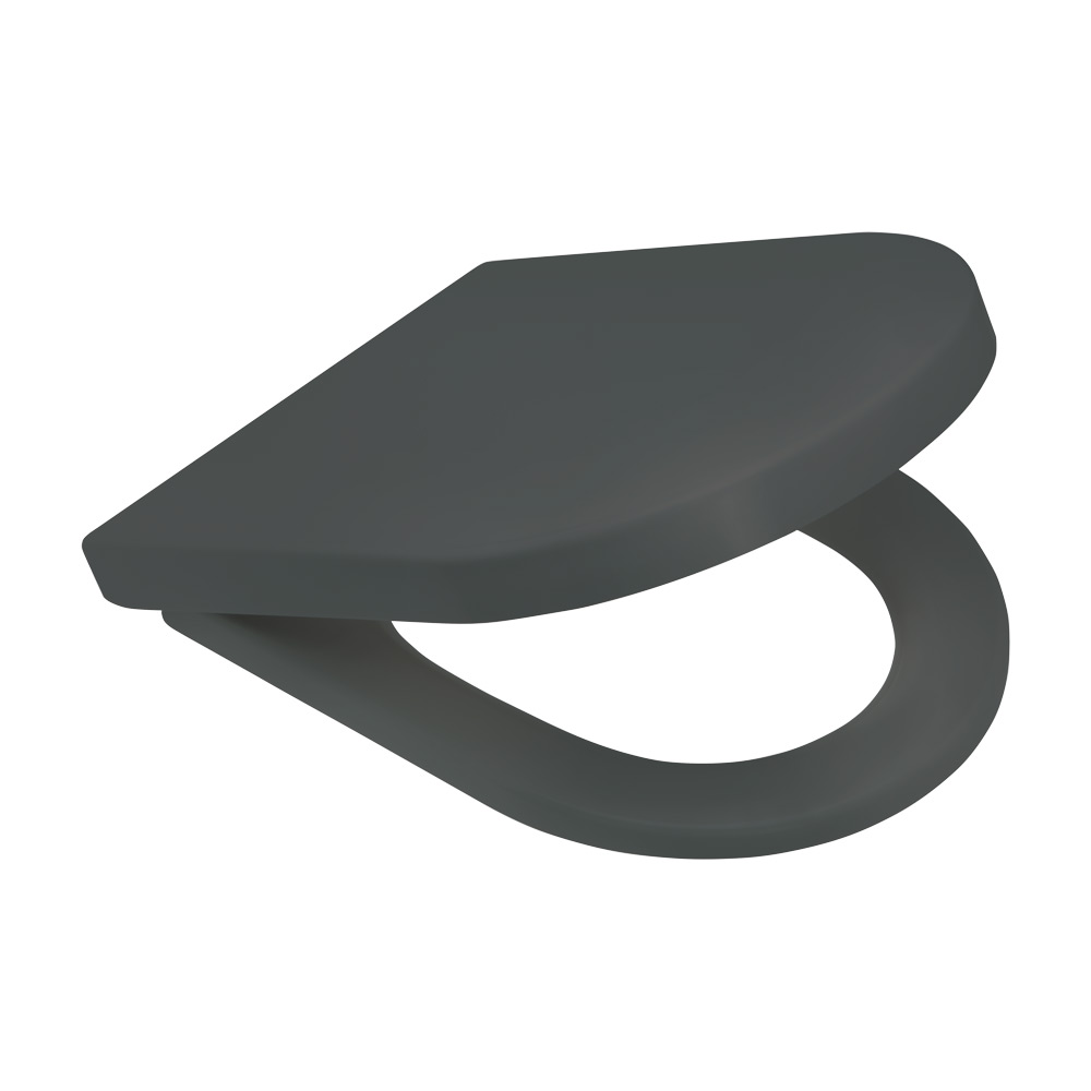 Empire Toilet Seat, Gloss Grey