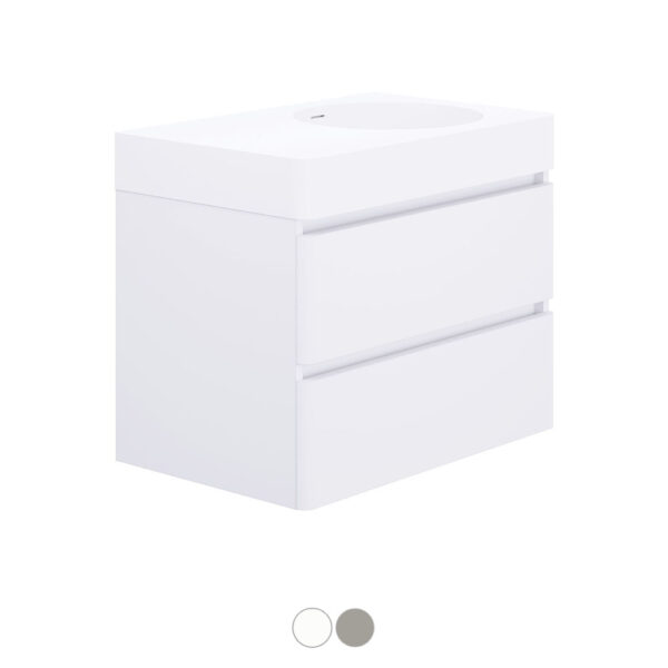 Encanto 700 Right Bowl Wall Hung Vanity