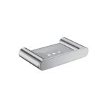 Esperia Brushed Nickel Soap Dish Holder