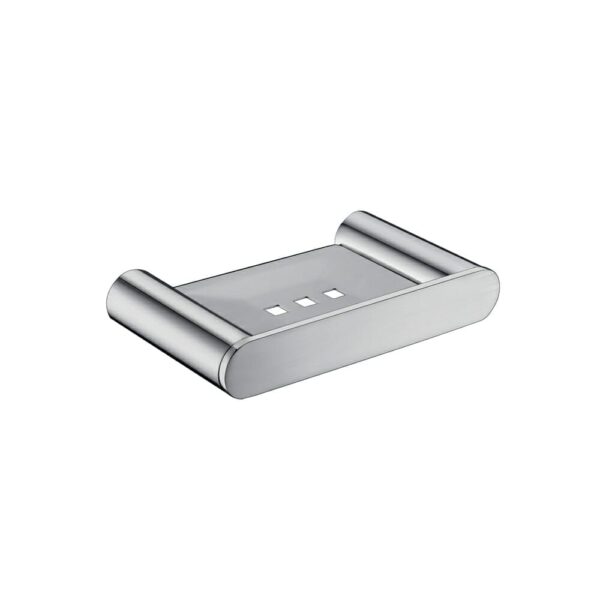 Esperia Brushed Nickel Soap Dish Holder
