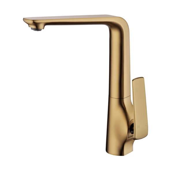 Esperia Brushed Yellow Gold Kitchen Mixer | KT33.04