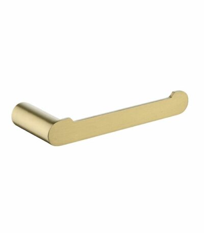 Esperia Brushed Yellow Gold Toilet Roll Holder