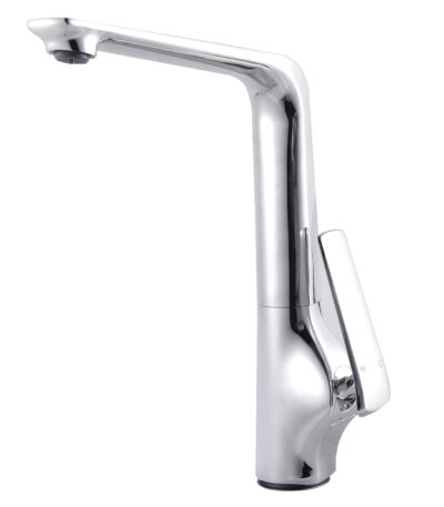 Esperia Chrome Solid Brass Tall Sink Mixer Tap for kitchen | KT33.01