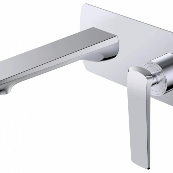 Esperia Chrome Wall Mixer With Spout