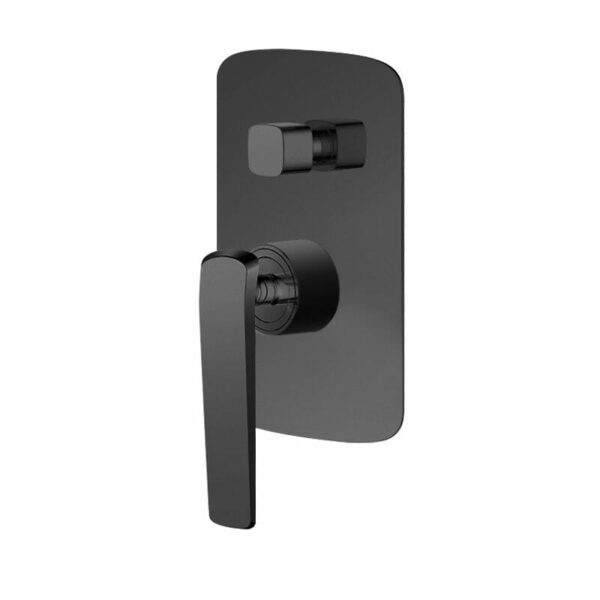 Esperia Gun Metal Grey Wall Mixer with Diverter | WMD45.06