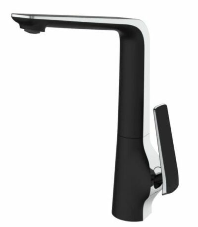 Esperia Matte Black & Chrome Kitchen Mixer | KT33.03 - Matt Black/Chrome | KT33.03