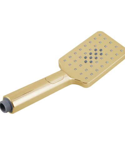 Esperia Square 3 Functions Brushed Yellow Gold Hand Shower Spray
