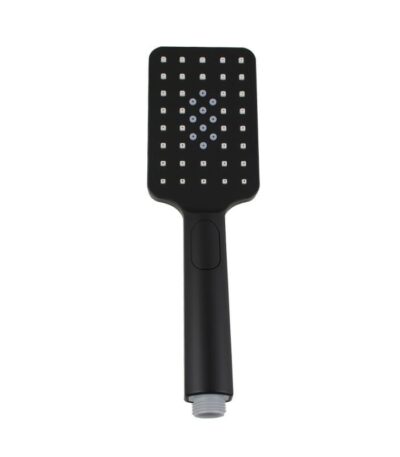 Esperia Square 3 Functions Matte Black Hand Shower Spray