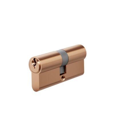 Euro Cylinder Double (Key/Key) 70mm - Brushed Copper