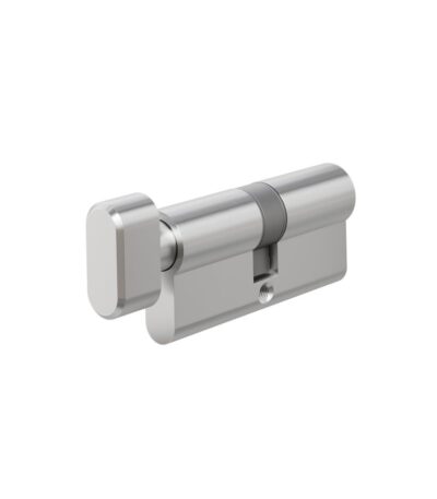 Euro Cylinder Single (Key/Turn) 70mm - Stainless Steel