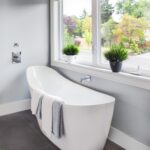 Evie Freestanding Bathtub - Gloss White - No Overflow - 1700mm | EBT1660-NF