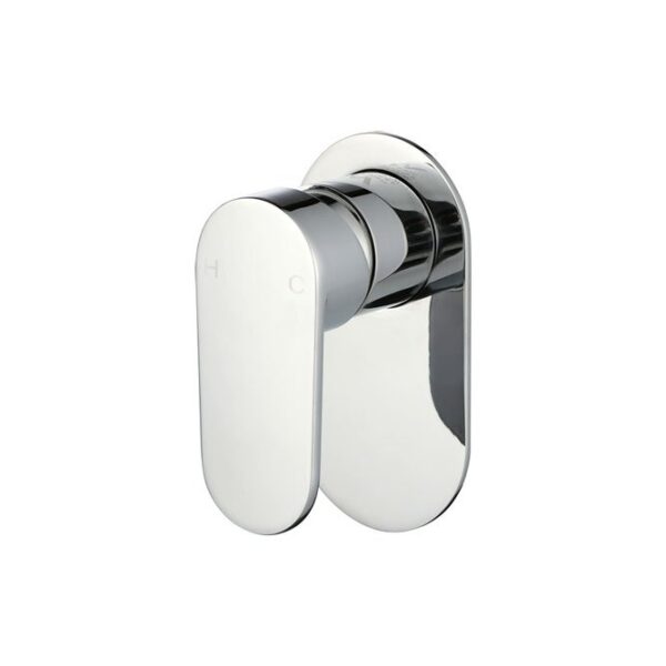 FIENZA 221101 EMPIRE OVAL PLATE WALL MIXER CHROME - Urban Designs Bathroom and Kitchen