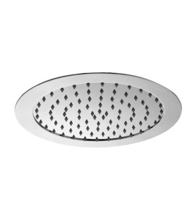 FIENZA 411133 SOFFITO ROUND FLUSH TO CEILING OVERHEAD RAIN SHOWER CHROME - Urban Designs Bathroom and Kitchen