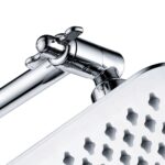 FIENZA 411134 SLICE SQUARE SWIVEL ARM WALL SHOWER CHROME - Urban Designs Bathroom and Kitchen