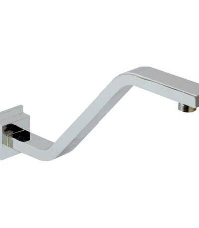 FIENZA 422108 SQUARE FIXED UPSWEPT SHOWER ARM CHROME - Urban Designs Bathroom and Kitchen