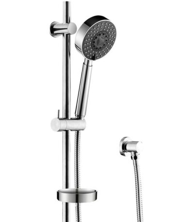 FIENZA 444104 MICHELLE MULTIFUNCTION RAIL SHOWER WITH SOAP DISH CHROME - Urban Designs Bathroom and Kitchen