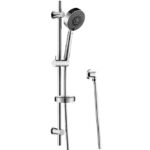 FIENZA 444104 MICHELLE MULTIFUNCTION RAIL SHOWER WITH SOAP DISH CHROME - Urban Designs Bathroom and Kitchen