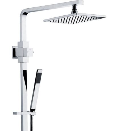 FIENZA 455102 JET TWIN SHOWER CHROME - Urban Designs Bathroom and Kitchen