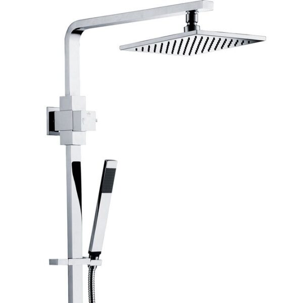 FIENZA 455102 JET TWIN SHOWER CHROME - Urban Designs Bathroom and Kitchen