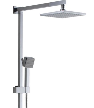 FIENZA 455103 MODENA TWIN SHOWER CHROME - Urban Designs Bathroom and Kitchen