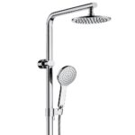 FIENZA 455115 LUCIANA TWIN SHOWER CHROME - Urban Designs Bathroom and Kitchen