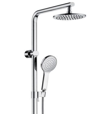 FIENZA 455115 LUCIANA TWIN SHOWER CHROME - Urban Designs Bathroom and Kitchen