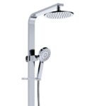 FIENZA 455120 EMPIRE DELUXE TWIN SHOWER CHROME - Urban Designs Bathroom and Kitchen