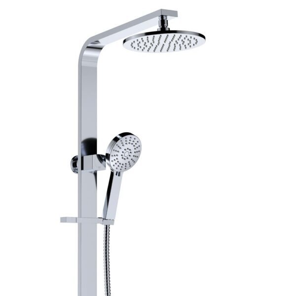 FIENZA 455120 EMPIRE DELUXE TWIN SHOWER CHROME - Urban Designs Bathroom and Kitchen
