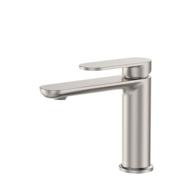 Fienza Empire Slim Basin Mixer Cold Start Brushed Nickel