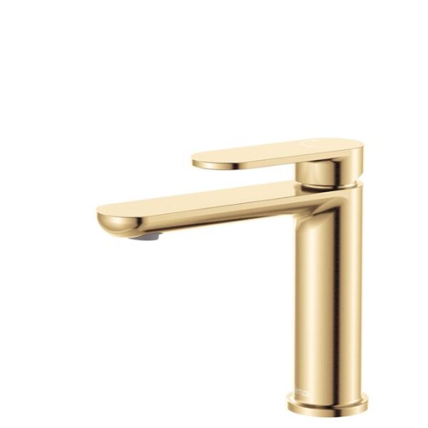 Fienza Empire Slim Basin Mixer Cold Start Urban Brass