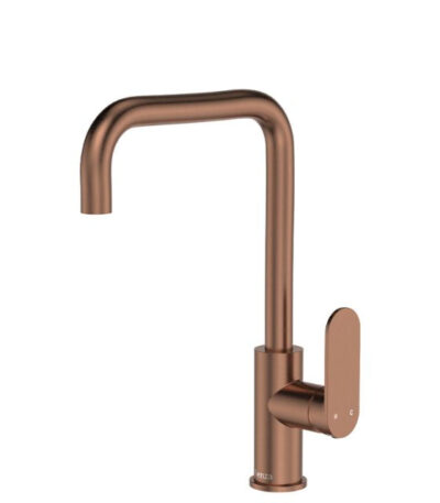Fienza Empire Slim Sink Mixer Brushed Copper