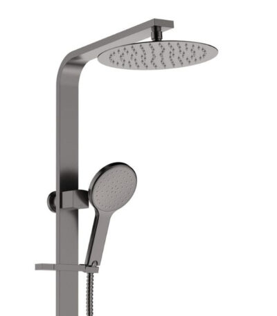 Fienza Kaya Deluxe Twin Shower Gun Metal