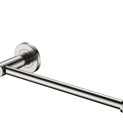 Fienza Kaya Dual Purpose Towel Rail/Toilet Roll Holder Brushed Nickel