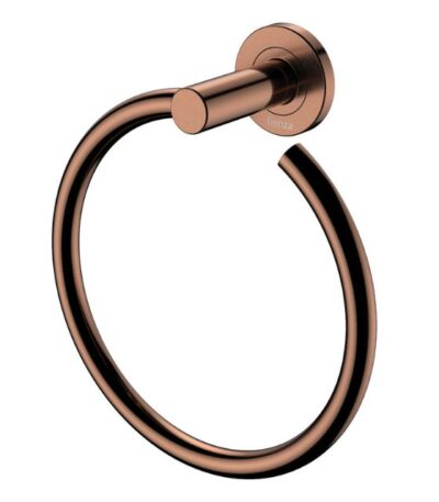 Fienza Kaya Hand Towel Ring Brushed Copper