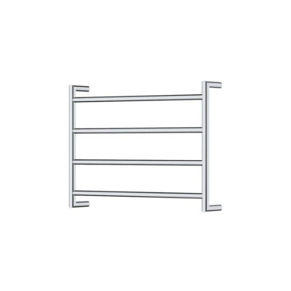 Fienza Kaya Round Heated Towel Rail 600X450X100mm 4 Bars Chrome