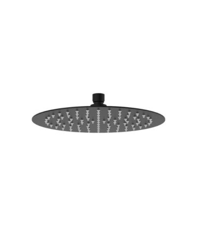 Fienza Kaya Round Shower Head 250mm Matte Black