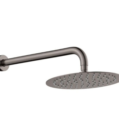 Fienza Kaya Shower Arm Set Gun Metal